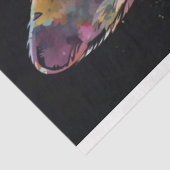 Corgi in Waterverf 2 Decoupage papier (Detail)