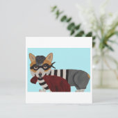 Corgi Inbreker Uitnodiging (Staand voorkant)
