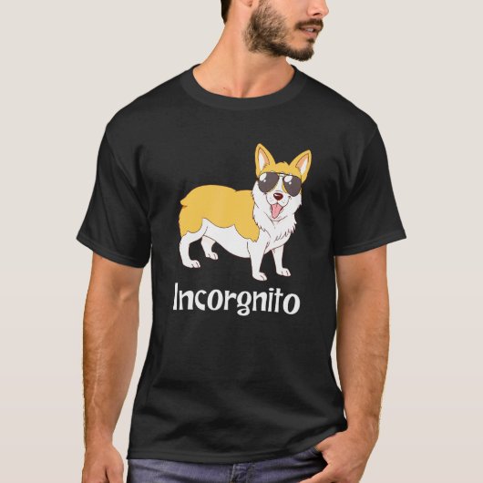 Corgi Incorgnito Corgi T-shirt (Voorkant)