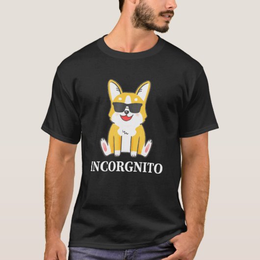 Corgi Incorgnito Corgi T-shirt (Voorkant)