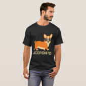 Corgi Incorgnito Schattig T-shirt (Voorkant volledig)