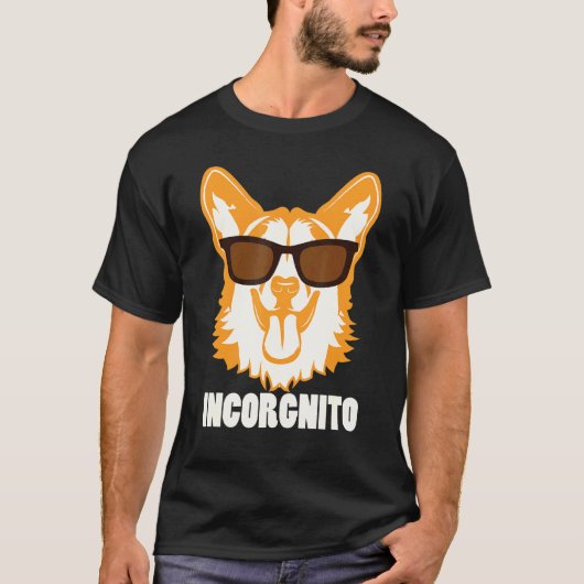 Corgi Incorgnito T-shirt (Voorkant)