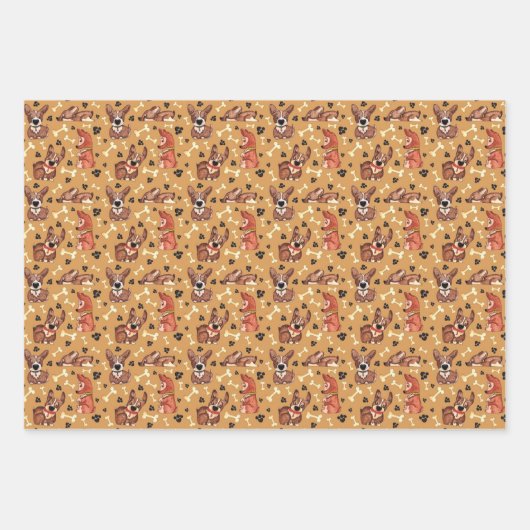 Corgi Inpakpapier Vel (Voorkant 3)