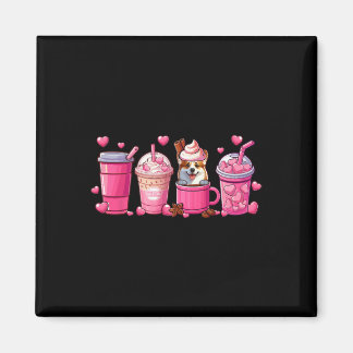 Corgi Inside Cup Koffie Liefhebber Valentijnsdag H Magneet