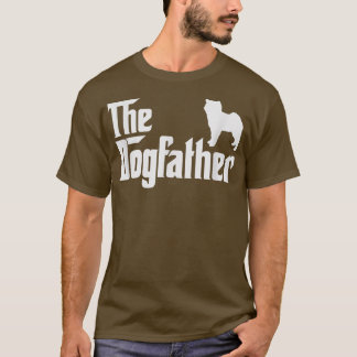 corgi inu DogFather Funny Dog Dad  T-shirt