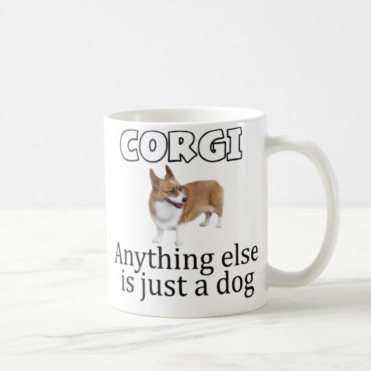 Corgi is Best Dog Koffiemok (Rechts)