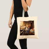 Corgi is geen ochtendmens tote bag (Voorkant (product))