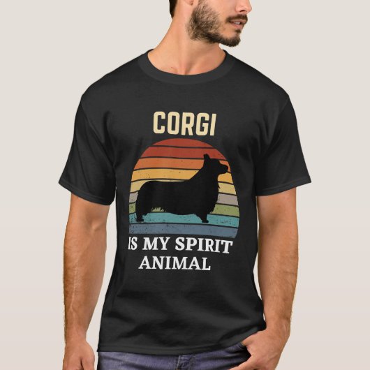 Corgi is mijn geest Corgi T-shirt (Voorkant)