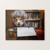 Corgi jigzaagpuzzel legpuzzel (Horizontaal)