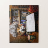 Corgi jigzaagpuzzel legpuzzel (Verticaal)