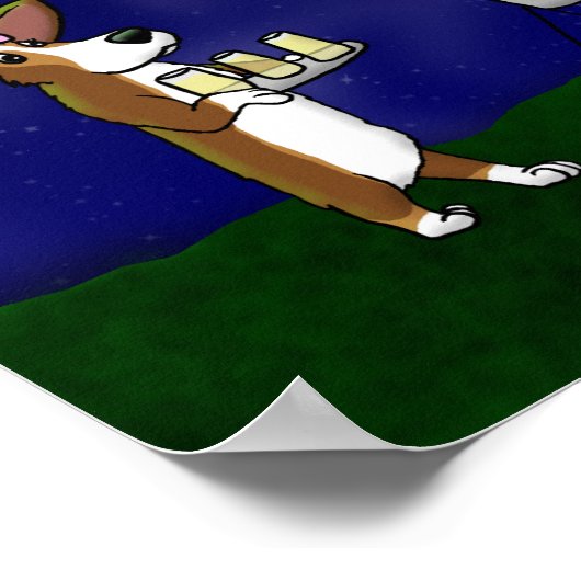 Corgi Juli 4e Poster van het Vuurwerk (Hoek)