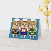CORGI KAART (Gele Bloem)