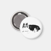 Corgi Kalm Blijft Dichtbij Magneet (Voorkant / Achterkant)
