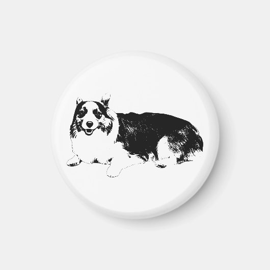 Corgi Kalm Blijft Dichtbij Magneet (Voorkant)