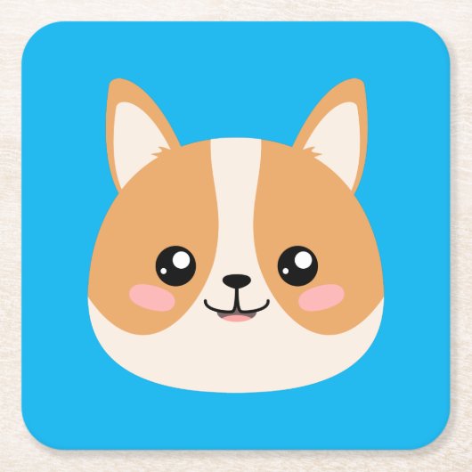 Corgi Kartonnen Onderzetters (Voorkant)