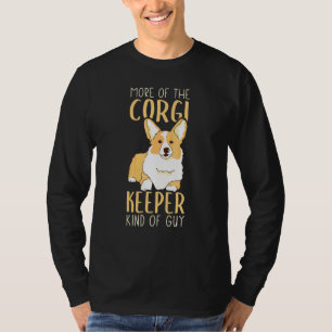 Corgi Keeper Guy  Corgi Voor Mannen Corgi T-shirt