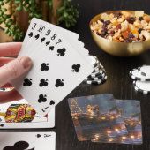 Corgi Kerst Festieve Reis Pokerkaarten (Insitu)