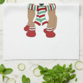 Corgi Kerst Keukenhanddoek (Gevouwen)