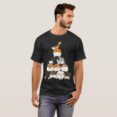 Corgi Kerstboom T-shirt (Voorkant volledig)
