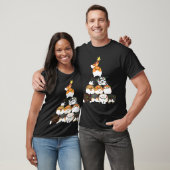 Corgi Kerstboom T-shirt (Unisex)