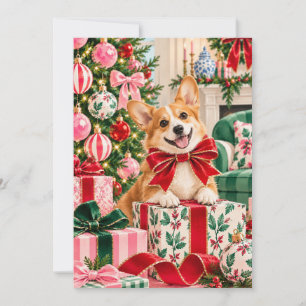 Corgi Kerstcadeau Plat Kaart