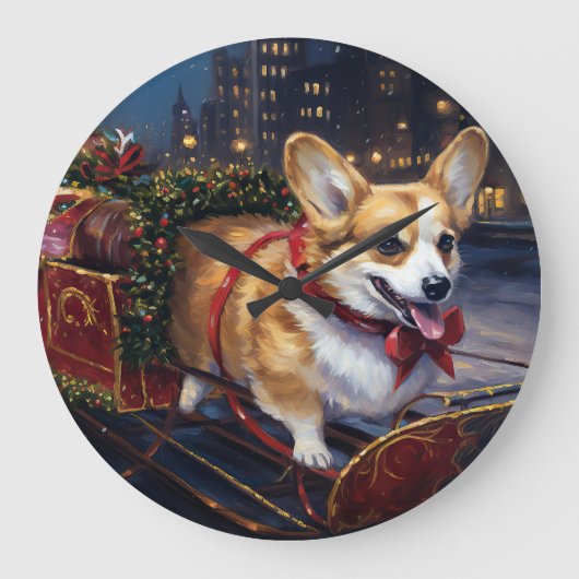 Corgi Kerstfeest Seizoen Grote Klok (Voorkant)