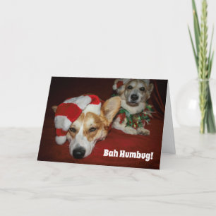 Corgi-kerstkaart Kaart