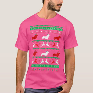 Corgi-kerstkeuken voor Hondenliefhebbers Mannen T-shirt