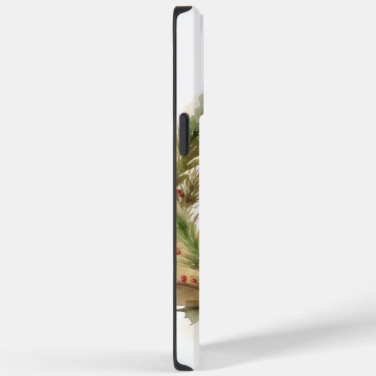 Corgi Kerstkrans feestelijke pup Case-Mate iPhone Case (Achterkant / Rechts)