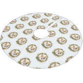 Corgi Kerstkrans feestelijke pup Kerstboom Rok (Gekanteld)