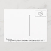 Corgi Kerstmis Feestdagenkaart (Achterkant)