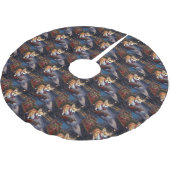 Corgi Kerstmis Feestelijk Seizoen Kerstboom Rok (Gekanteld)