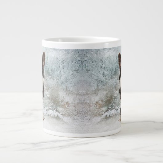 Corgi Kerstmis Grote Koffiekop (Voorkant)