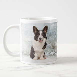 Corgi Kerstmis Grote Koffiekop
