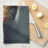 Corgi Kerstmis sneeuw winter Theedoek (Quarter Fold)