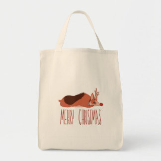 Corgi Kerstmis Tote Bag