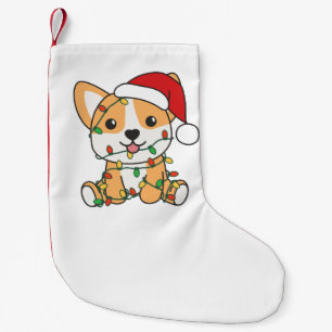 Corgi Kerstmis Winter Dieren Hond Kleine Kerstsok