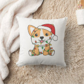 Corgi Kerstmis Winter Dieren Hond Kussen (Deken)