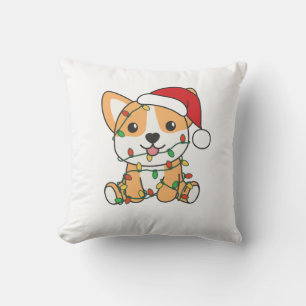 Corgi Kerstmis Winter Dieren Hond Kussen