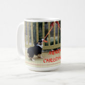 Corgi-kerstMok Koffiemok (Voorkant links)