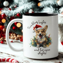 Corgi Kerstmok – Twinkelende Lichtjes & Cacao
