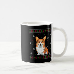 Corgi Kersttrui Xmas Huisdier Hondenliefhebber Koffiemok