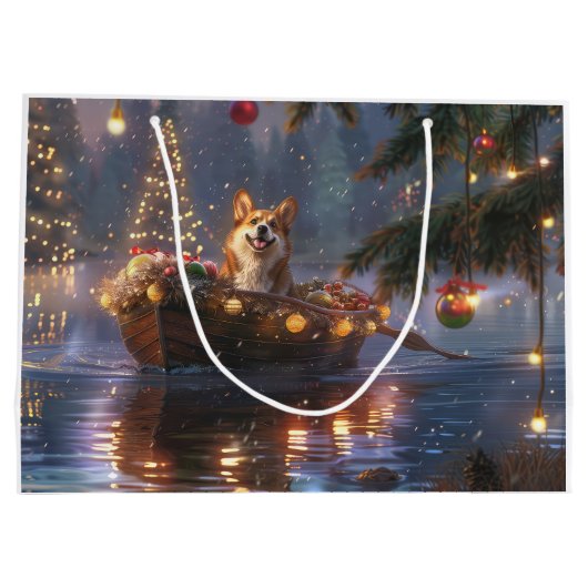 Corgi Kerstvakantie Groot Cadeauzakje (Achterkant)