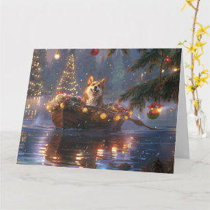 Corgi Kerstvakantie Kaart