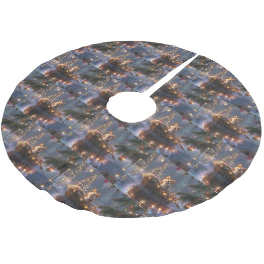 Corgi Kerstvakantie Kerstboom Rok (Gekanteld)