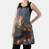 Corgi Kerstvakantie Schort (Insitu)