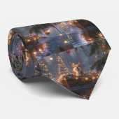 Corgi Kerstvakantie Stropdas (Opgerold)