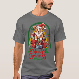 Corgi Kerstvrienden T-shirt