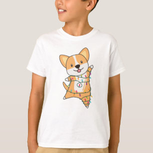 Corgi Kerstwinter winterdieren Corgis T-shirt
