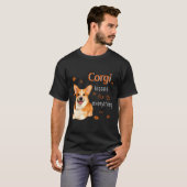 Corgi Kisses Fix Everything 1249 T-shirt (Voorkant volledig)